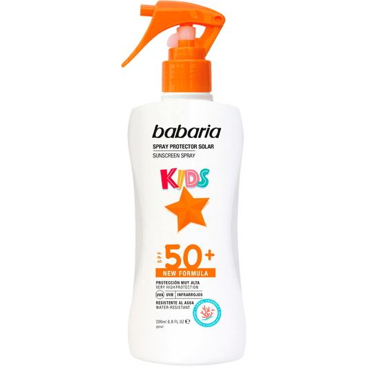 BABARIA SPRAY PROTECTOR SOLAR KIDS SPF50+ 200ML